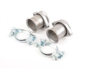 ES#3033869 - 784722 - E34 540i Supersprint Connecting Flanges (Resonator to OE Cat) - 100% handcrafted in Italy. Stainless steel construction. Legendary sound - Supersprint - BMW