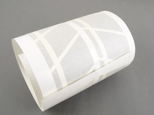 ES#2558192 - 51142232634 - JCW Side Stripes Pair - Silver - (NO LONGER AVAILABLE) - Foil Decor stripes located on the door and side rear panel - Genuine MINI - 