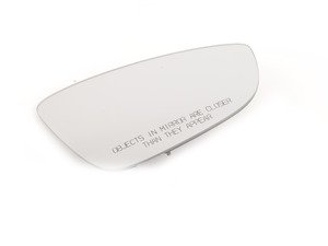 ES#2968582 - 561857522R - Mirror Glass - Right - New factory non-heated mirror glass for your passenger side mirror housing - Genuine Volkswagen Audi - Volkswagen