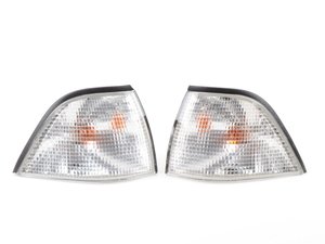 ES#3026180 - TMS3583 - E36 Euro Clear Front Turn Signals (pair) - E36 Coupe & Convertible - (NO LONGER AVAILABLE) - Turner Motorsport - 
