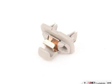 ES#3015674 - 8W0857562AJ50 - Sun Visor Clip - Light Grey - Priced Each - Fits the left or right side - Genuine Volkswagen Audi - Audi