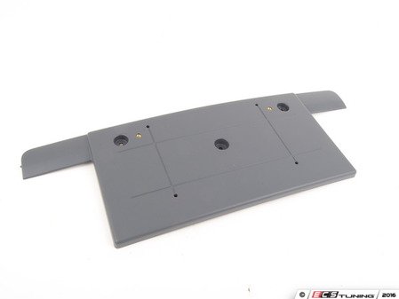 ES#74822 - 51117186262 - Front License Plate Mount - Primed - For the JCW GP front bumper - Genuine MINI - MINI