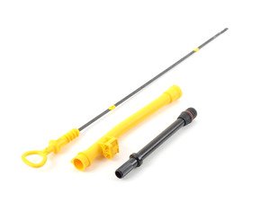 ES#2785193 - 06B103663GKT1 - Dipstick Replacement Kit - Replace your aged components: Dipstick, funnel, and tube included in this kit - Genuine Volkswagen Audi - Volkswagen