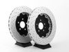 ES#3525124 - 8e0615601abKT5 -  Front Brake Service Kit - Featuring Brembo rotors and ECS DD23 "Daily Driver" ceramic pads. - Assembled By ECS - Audi