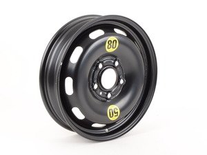 ES#2781985 - 36116851506 - Emergency Steel Wheel - Spare - 15 x 3 1/2 ET:28 , Rim only for 115/70/15 tire size. - Genuine MINI - MINI