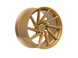 ES#3137078 - f291785mg38KT - 17" F29 - Set Of Four  - 17"x8.5" ET38 5x100/5x114.3 - Machine Gold - F1R Wheels - Volkswagen