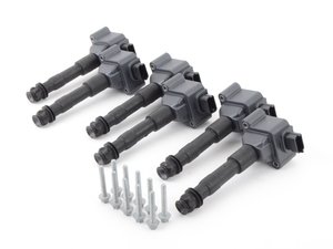ES#3970780 - 99760210404KT - Ignition Coil Update Kit - Includes updated coils with retrofit mounting hardware - Genuine Porsche - Porsche