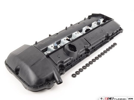 ES#3136973 - 11121432928KT - Valve Cover replacement Kit  - Includes valve cover, valve cover gaskets, and nut gaskets - Assembled By ECS - BMW