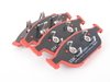 ES#2992551 - dp32086cKT - Front & Rear RedStuff Performance Brake Pad Kit - High performance street pad featuring Kevlar technology, includes front and rear pads - EBC - Audi