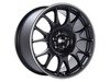 ES#3137576 - CH026BPOKT - 19" CH - Set Of Four  - (NO LONGER AVAILABLE) - 19"x8" ET50 5x112 - Satin Black with Polished Rim Protector - BBS - 