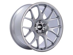 ES#3137838 - CH146SPOKT - 18" BBS CH-R Wheels - Set Of Four  - 18x8.5 ET38 5x112 57.1CB - Brilliant Silver with Polished Rim Protector - BBS - Audi Volkswagen