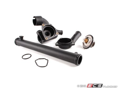 ES#257338 - VR624VTHKW - Plastic Water Pipe Kit - Stage 2 - Everything you need to fix that annoying coolant leak at your thermostat housing - Assembled By ECS - Volkswagen