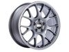 ES#3137840 - CH146TIPOKT - 18" BBS CH-R Wheels - Set Of Four  - 18x8.5 ET38 5x112 57.1CB - Satin Titanium with Polished Rim Protector - BBS - Audi Volkswagen