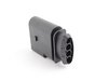 ES#311357 - 1J0973824 - 4 Pin - Black Connector Housing - Male end connector housing only - Genuine Volkswagen Audi - Audi Volkswagen