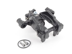 ES#2785695 - 8V0615424E - Rear Brake Caliper - Right - Black - Does not include the parking brake motor - Genuine Volkswagen Audi - Audi Volkswagen