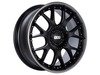 ES#3138085 - bbsCH652BPPOkt - 20" CH-RII - Set Of Four  - 20"x9" ET30 5x112 - Satin Black Center, Platinum Lip with Stainless Steel Rim Protector - BBS - Audi BMW