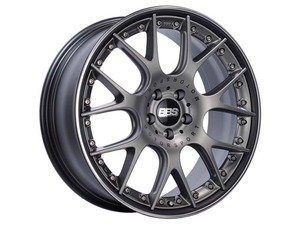 ES#4758144 - CH650PBPOKT1 - 20" BBS CH-RII Wheels - Set Of Four - 20x8.5 ET42 5x112 66.6CB - Satin Platinum with Black Lip and Polished Stainless Steel Outer Lip - BBS - Audi BMW Mercedes Benz