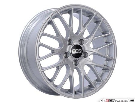 ES#3138092 - CS018SKKT - 17" CS-5 - Set Of Four  - (NO LONGER AVAILABLE) - 17"x7.5" ET35 5x112 - Sport Silver - BBS - 