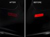 ES#3111614 - 018596ECS01 - Rear Bumper Reflector Film set - Gunsmoke - Pre-cut Lamin-X film to cover both reflectors on the rear bumper cover - ECS - Audi