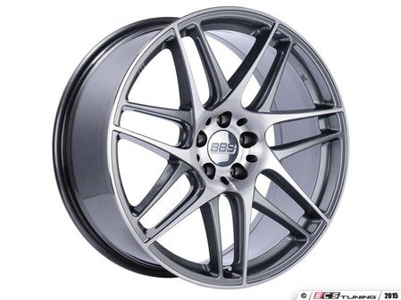 ES#3138101 - CX002APKKT - 19" CX-R - Set Of Four  - (NO LONGER AVAILABLE) - 19"x8.5" ET35 5x112 - Gloss Anthracite with Diamond Cut Face - BBS - 