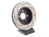 ES#3172547 - 34111502891cdKT - Cross-Drilled Brake Rotors - Front Pair 10.86" (276x22) - This design removes performance robbing outgas and material dust caused by braking - StopTech - MINI