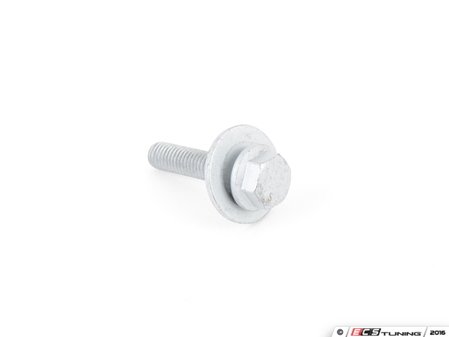 ES#471800 - N91066901 - High-Strength Flanged Hex Head Screw, Class 10.9 Steel, M8 x 1.25 mm Thread, 40 mm Long - Genuine Volkswagen Audi - 