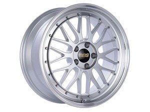 ES#4753185 - LM264DSPKKT - 18" BBS LM Wheels - Set Of Four  - 18x8.5 ET45 5x100 57.1CB - Diamond Silver Center with Diamond Cut Lip - BBS - Audi Volkswagen