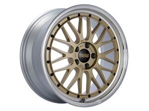 ES#4759172 - LM227GPKKT1 - 19" BBS LM Wheels - Staggered Set Of Four - 19x8.5 ET32 / 19x9.5 ET32 5x120 72.6CB - Gold with Diamond Cut Lip - BBS - BMW MINI