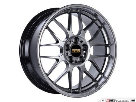 ES#3138558 - RG705HDBKKT - 18" RG-R - Set Of Four  - (NO LONGER AVAILABLE) - 18"x8" ET35 5x112 - Diamond Black - BBS - 