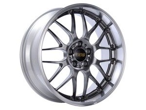 ES#3136662 - RS924HDBPK - 19x9.5, 5x112, ET38, PFS  - BBS RS-GT 19x9.5 5x112 ET38 Diamond Black Center Diamond Cut Lip Wheel -82mm PFS/Clip Required - BBS - 