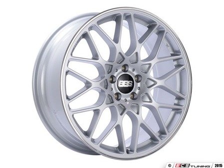ES#3138700 - RX300SKKT - 19" RX-R - Set Of Four  - (NO LONGER AVAILABLE) - 19"x8.5" ET45 5x112 - Sport Silver with Polished Rim Protector - BBS - 