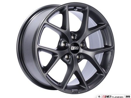 ES#3138773 - SR024SGKT - 18" BBS SR Wheels - Set Of Four  - 18x8 ET48 5x100 57.1CB - Satin Grey - BBS - Audi Volkswagen