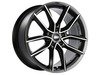 ES#3139025 - XA0102BPKKT - 19" XA - Set Of Four  - (NO LONGER AVAILABLE) - 19"x8.5" ET46 5x112 - Satin Black with Diamond Cut Face - BBS - 