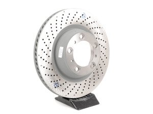ES#2515722 - 99735240503KT - Rear Brake Rotors - Pair (350x28) - Restore the stopping power in your vehicle. - Genuine Porsche - Porsche