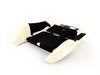 ES#1876049 - 52107244135 - Passenger Side Seat Foam - Lower - Replacement seat bottom foam - Genuine BMW - BMW