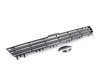 ES#3107804 - 019252ECS01-01A - Golf R Badgeless Grille - With Black Strip - Add a sleek custom touch to your MK7 with a blacked out "Golf R Style" badgeless grille - ECS - Volkswagen