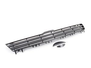 ES#3107804 - 019252ECS01-01A - Golf R Badgeless Grille - With Black Strip - Add a sleek custom touch to your MK7 with a blacked out "Golf R Style" badgeless grille - ECS - Volkswagen