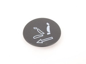 ES#138280 - 52107112447 - Covering Cap - Left - Cap for the tilt handle with seat diagram for drivers side - Genuine MINI - MINI