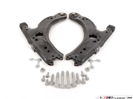 ES#2795119 - 1J0407151CKT - Front Control Arm Kit - With new bushings, complete with installation hardware - Genuine Volkswagen Audi - Volkswagen