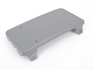 ES#2967207 - 8S0807287A1RR - License Plate Bracket - Platinum Grey  - Keep a clean look and add a place for your plate. - Genuine Volkswagen Audi - Audi