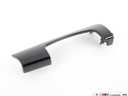 ES#2912535 - 51459297772 - Trim Cover Left - Piano Black  - Installed on the dash behind the gauges - Genuine MINI - MINI