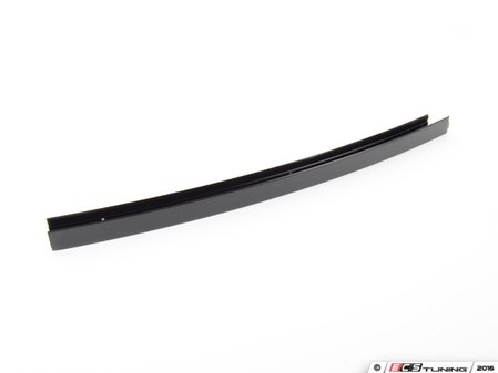 ES#95193 - 51348257699 - Window Guide Web Cover - Left, Gloss Black - Genuine BMW - BMW