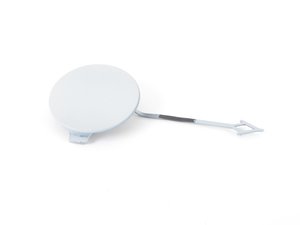 ES#461829 - 8T0807241GRU - Tow Hook Cover - Comes in primer ready to paint - Genuine Volkswagen Audi - Audi
