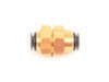ES#3103433 - 22653 - Bulkhead Union - Priced Each  - 3/8" PTC x 3/8" PTC - Air Lift - Volkswagen