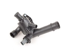 ES#2178912 - 03L121111Q - Thermostat (87-135C) - Regulates flow of coolant according to temperature - Genuine Volkswagen Audi - Volkswagen