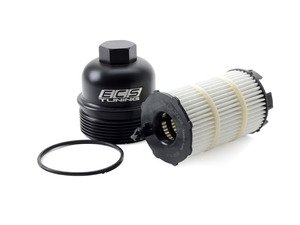 ES#3137366 - 003270ECS01AKT1 - Billet Aluminum Oil Filter Housing Hook-Up - Includes free Mahle Oil Filter with purchase of ECS Billet Oil Filter Housing - Limited time only! - Assembled By ECS - Audi