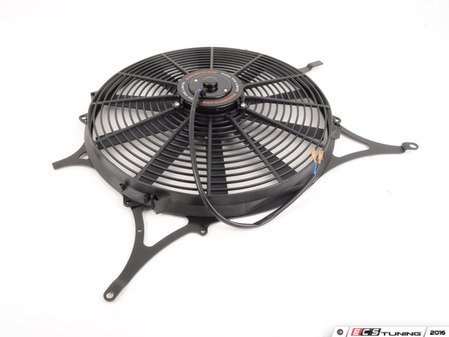 ES#3137376 - MMFSE4699  -  Performance Aluminum Fan Shroud Kit - Aluminum fan shroud with 16" slim electric fan - Mishimoto - BMW