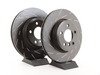 ES#522705 - USR1428 - Front Brake Rotor - Pair (325x25) - Upgrade to a slotted rotor for improved braking - EBC - BMW