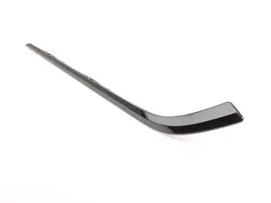 High-Gloss Black Upper Door Trim - Left
