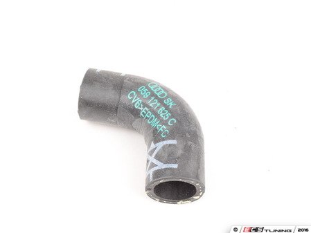 ES#2925738 - 059121625D - Coolant Hose Elbow - A coolant house that connects to the intermediate flange - Genuine Volkswagen Audi - Audi Volkswagen